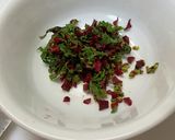 ビーツの茎で色だしちらし寿司作り方4写真