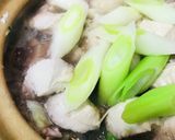 雑炊前提●鶏肉＆キャベツの十六穀米鍋作り方3写真