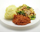 簡単！鶏肉、小松菜、玉子の牡蠣油炒め作り方9写真