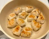 胸肉としめじのケチャップ炒め【脂質2g】作り方3写真