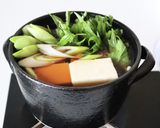 簡単手軽に美味しい【鴨しゃぶ鍋】作り方3写真