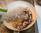 電解水素水で作る若鶏の照焼きピッツァ作り方3写真
