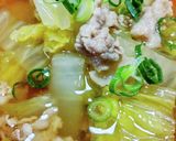 ほっこりしよ♪豚小間と白菜と生姜スープ♡作り方6写真