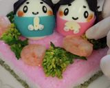 ☆ひな祭り☆ゆで卵でお雛様☆キャラ弁に作り方25写真