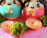 ☆ひな祭り☆ゆで卵でお雛様☆キャラ弁に作り方26写真