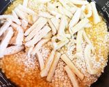 煮卵汁リメイク　魚介系　炊き込みご飯　作り方5写真