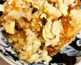 煮卵汁リメイク　魚介系　炊き込みご飯　作り方8写真