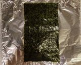 アルミ箔で、おにぎりの巻き方作り方1写真