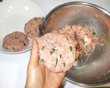 おからひき肉ハンバーグ♪簡単作り方3写真