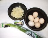 ツナチーズ炒り卵♪風邪の咳に簡単薬膳作り方1写真