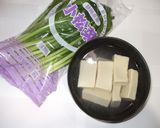 高野豆腐小松菜炒め♪風邪のあとの咳に簡単作り方1写真