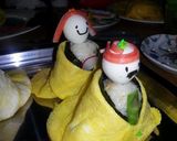 ひな祭り◎食べられるひな人形　おひなさま作り方3写真