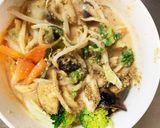 肉無チクワクリーミーオーロラ味野菜炒め作り方17写真