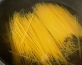 ワンパン！水菜とツナの納豆パスタ作り方3写真
