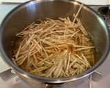 マヨ・麺つゆ ・すりごま☆ごぼうサラダ作り方5写真