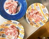 レンジ簡単きな粉コク旨オイごま味甘酢酢豚作り方2写真