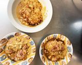 レンジ簡単きな粉コク旨オイ味噌味甘酢酢豚作り方4写真