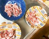 レンジ簡単きな粉コク旨オイごま味甘酢酢豚作り方3写真