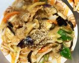レンジ簡単きな粉コク旨オイ味噌味甘酢酢豚作り方18写真