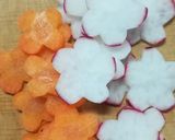 カンタン映える＾＾ひな祭りケールトースト作り方1写真