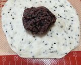 白いふわもち♡黒ごまあんミニ食パン作り方6写真