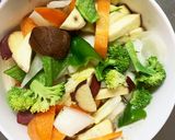 お一人様味噌クリーム味根菜たっぷり野菜炒作り方13写真