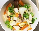 お一人様味噌クリーム味根菜たっぷり野菜炒作り方14写真