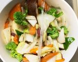 お一人様味噌クリーム味根菜たっぷり野菜炒作り方15写真