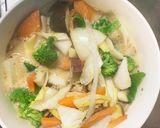 お一人様味噌クリーム味根菜たっぷり野菜炒作り方16写真