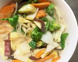 お一人様味噌クリーム味根菜たっぷり野菜炒作り方17写真