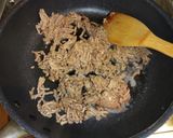 蓮根と挽き肉の味噌マヨネーズ和え作り方3写真