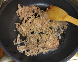 蓮根と挽き肉の味噌マヨネーズ和え作り方3写真
