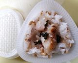 オートミールご飯のおむすび　鱈の漬け焼き作り方5写真
