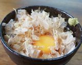 花かつおと海苔醤油のTKG作り方3写真