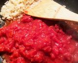 渡り蟹のトマトクリームパスタ作り方4写真
