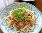 ランチに★低コストピリ辛そぼろうどん作り方5写真