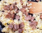 ［油分控えめ］チャーシュー風焼き飯作り方6写真
