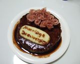 記念日や誕生日に！ハンバーグケーキ作り方11写真