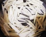 うちの味☆風味を活かす！筍ひじきの炒め物作り方8写真
