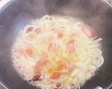 味付け簡単！ウィンナーほうれん草パスタ！作り方3写真