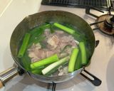 お酢が決め手　熱いつけつゆに冷たいお蕎麦作り方2写真