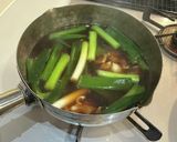 お酢が決め手　熱いつけつゆに冷たいお蕎麦作り方4写真