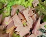 ハムとキャベツのペペロンチーノ 44作り方9写真