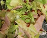 ハムとキャベツのペペロンチーノ 44作り方11写真
