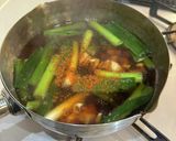 お酢が決め手　熱いつけつゆに冷たいお蕎麦作り方7写真