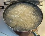 お酢が決め手　熱いつけつゆに冷たいお蕎麦作り方8写真