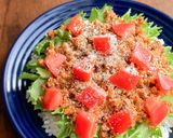 かさましで栄養たっぷり♩タコライス作り方6写真