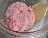 ひな祭りに♡もち米をレンジでピンクお餅作り方6写真