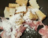 鶏肉と厚揚げの焼肉風☆ネギレモン☆昼ご飯作り方2写真