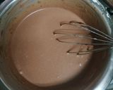 チョコレートクレープケーキ作り方2写真